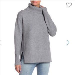 Sweet Romeo Gray Turtleneck Sweater